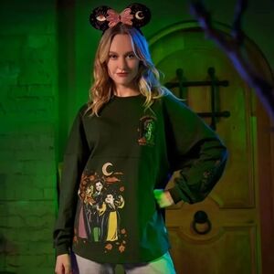Disney Hocus Pocus "Be Your Own Kind Of Magic" Olive Spirit Jersey In XXL